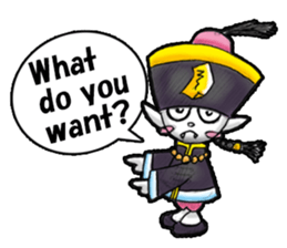 CHIBI-KYON (English) sticker #7151440