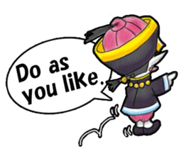 CHIBI-KYON (English) sticker #7151441