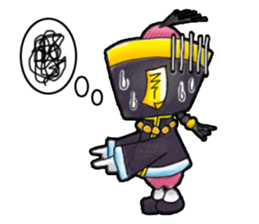 CHIBI-KYON (English) sticker #7151444