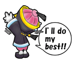 CHIBI-KYON (English) sticker #7151450