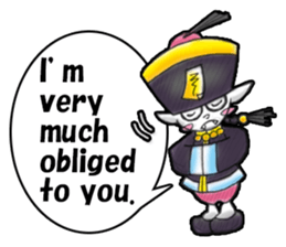 CHIBI-KYON (English) sticker #7151453