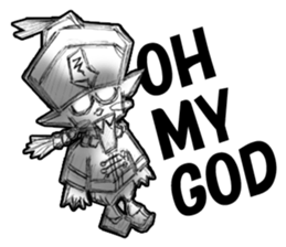 CHIBI-KYON (English) sticker #7151456