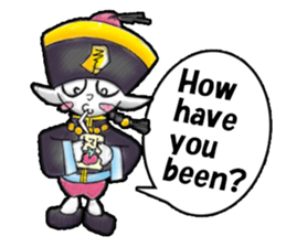 CHIBI-KYON (English) sticker #7151459