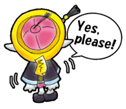 CHIBI-KYON (English) sticker #7151468