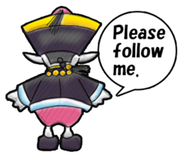 CHIBI-KYON (English) sticker #7151474