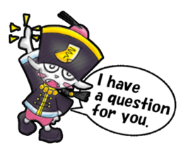 CHIBI-KYON (English) sticker #7151477