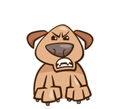 "Toffy & Toby" The Dogs sticker #7178395