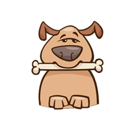 "Toffy & Toby" The Dogs sticker #7178406