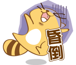 Yellow Cunning sticker #7278668