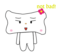 Bones Flower sticker #7305055