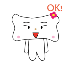 Bones Flower sticker #7305056