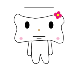 Bones Flower sticker #7305057