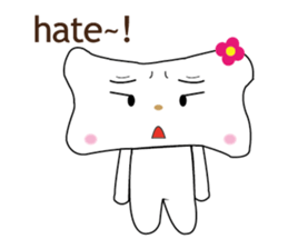 Bones Flower sticker #7305061