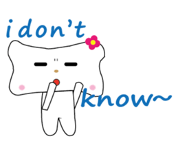 Bones Flower sticker #7305068