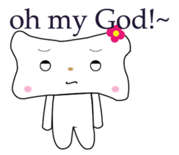 Bones Flower sticker #7305071