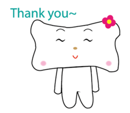 Bones Flower sticker #7305073