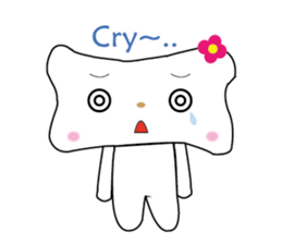 Bones Flower sticker #7305075