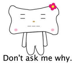 Bones Flower sticker #7305076