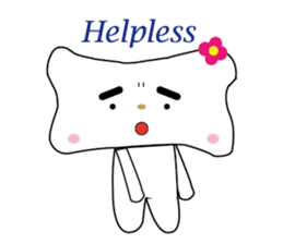 Bones Flower sticker #7305078