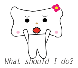 Bones Flower sticker #7305079