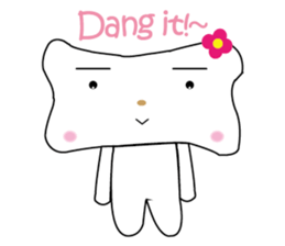 Bones Flower sticker #7305082