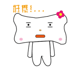 Bones Flower sticker #7305087