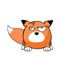 MR.BUDDY: Racoon & Fox sticker #7326608