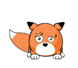 MR.BUDDY: Racoon & Fox sticker #7326610