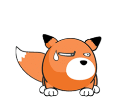 MR.BUDDY: Racoon & Fox sticker #7326611