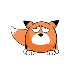 MR.BUDDY: Racoon & Fox sticker #7326614