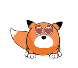 MR.BUDDY: Racoon & Fox sticker #7326615