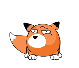 MR.BUDDY: Racoon & Fox sticker #7326616