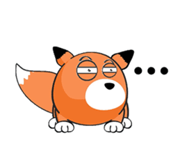 MR.BUDDY: Racoon & Fox sticker #7326621