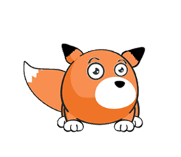 MR.BUDDY: Racoon & Fox sticker #7326622