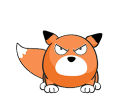 MR.BUDDY: Racoon & Fox sticker #7326623