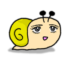 Snail's happy sticker8 sticker #7343273