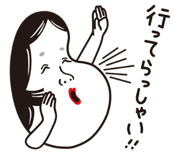 OTAFUKU 4 sticker #7397693