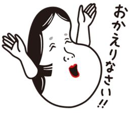 OTAFUKU 4 sticker #7397694