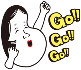 OTAFUKU 4 sticker #7397695