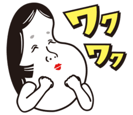 OTAFUKU 4 sticker #7397696