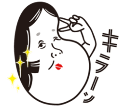 OTAFUKU 4 sticker #7397705