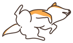 Japanese Shiba Inu hanako2 sticker #7431149