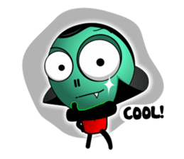 Silly, lovely, clumsy me! Liampire sticker #7601060