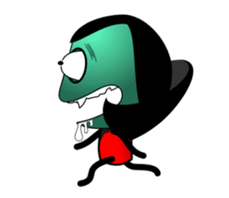 Silly, lovely, clumsy me! Liampire sticker #7601066