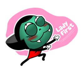 Silly, lovely, clumsy me! Liampire sticker #7601082