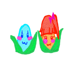 Ashley and Eli couple sticker #7605434