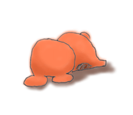 Scheming bear sticker #7631648