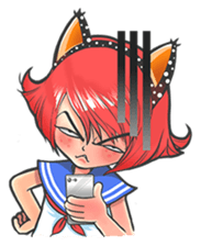 The Cutie Foxy Girl sticker #7646393