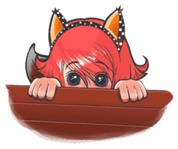 The Cutie Foxy Girl sticker #7646402