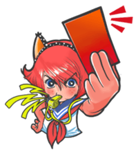 The Cutie Foxy Girl sticker #7646406